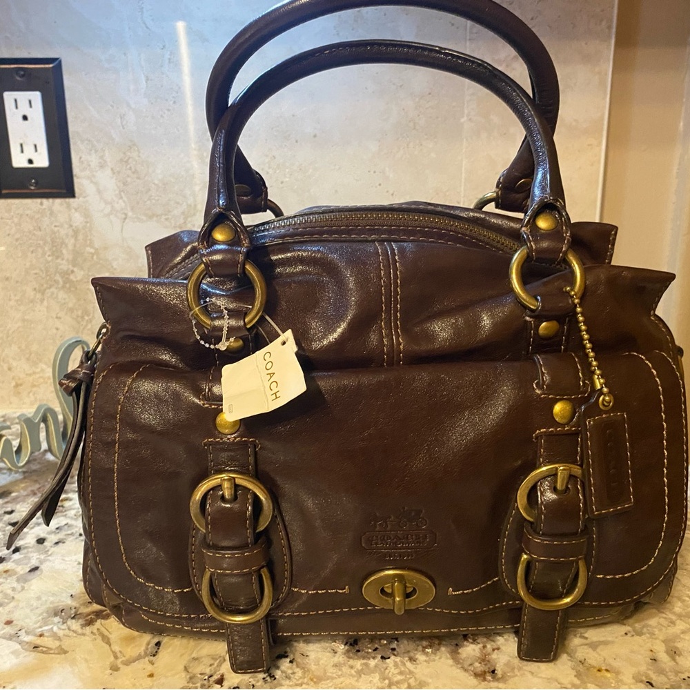 Coach Legacy Garcia Leather Satchel 12704 (New with Tags)